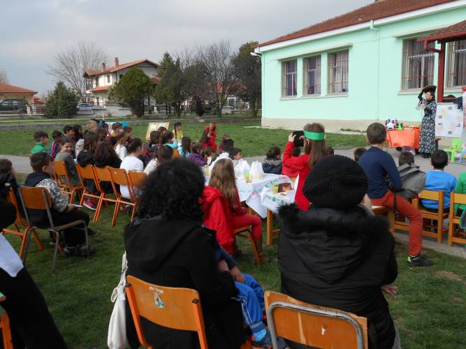 Εκδήλωση για την υγιεινή διατροφή στο Δημοτικό Ξεχασμένης – Κεφαλοχωρίου – Επισκοπής