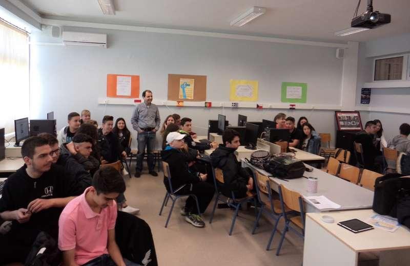 eTwinning συναντήσεις ΓΕΛ Μελίκης- 1ο ΓΕΛ Αλεξάνδρειας