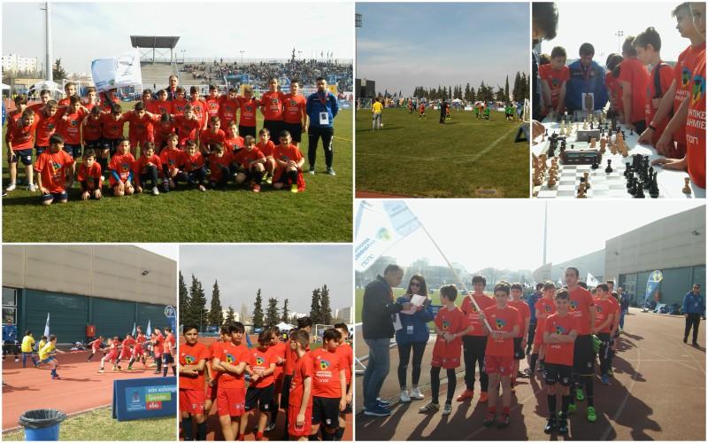 Η Σχολή Ποδοσφαίρου Veria Academy Nireas στο φεστιβάλ ακαδημιών του ΟΠΑΠ