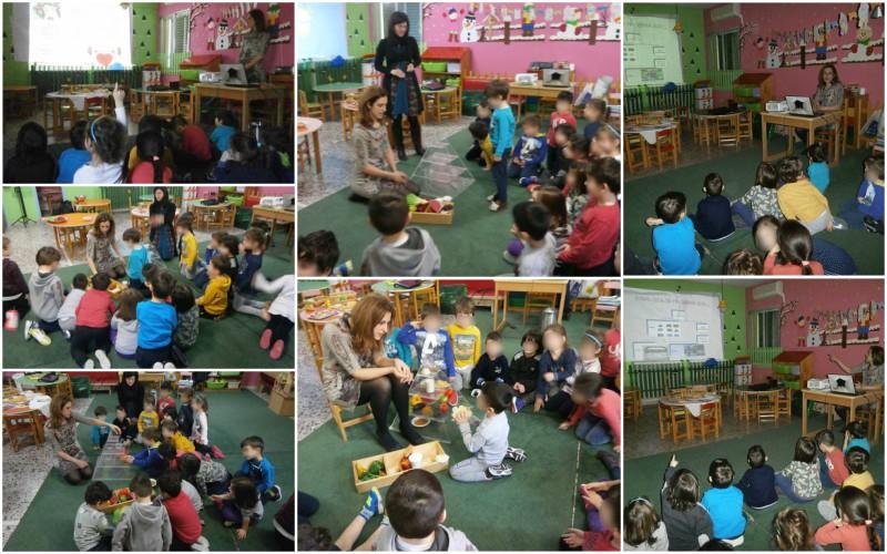 Για θέματα διατροφής μίλησε σε παιδικό σταθμό και νηπιαγωγείο η Διατροφολόγος Μαρία Τσολάκη