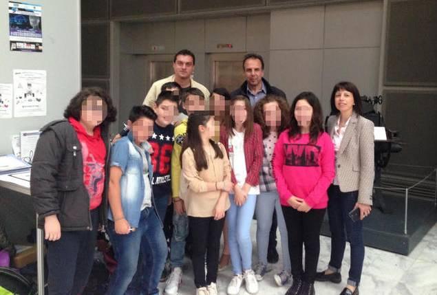 Το 5ο Δημοτικό Βέροιας στο 9ο Μαθητικό Συνέδριο Πληροφορικής – Δωρεές αθλητικού υλικού και διαφανοσκόπιου στο σχολείο