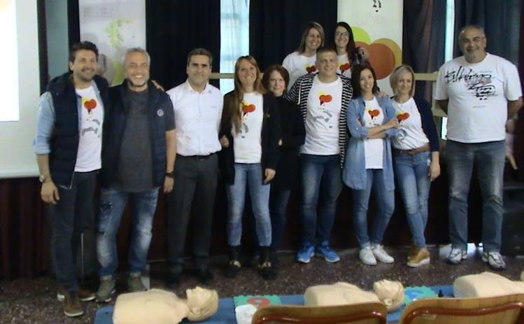 Εκπαίδευση των μαθητών του 7ου Δημοτικού Σχολείου Βέροιας στην καρδιοπνευμονική αναζωογόνηση