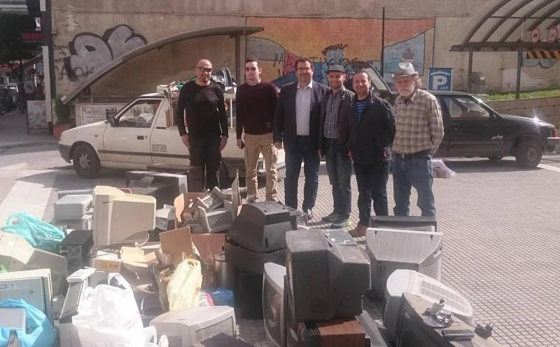 Για 5η χρονιά το Ανθρώπινο Δυναμικό Βέροιας και ο Δήμος συνέλεξαν ηλεκτρικές μικροσυσκευές και μπαταρίες για ανακύκλωση