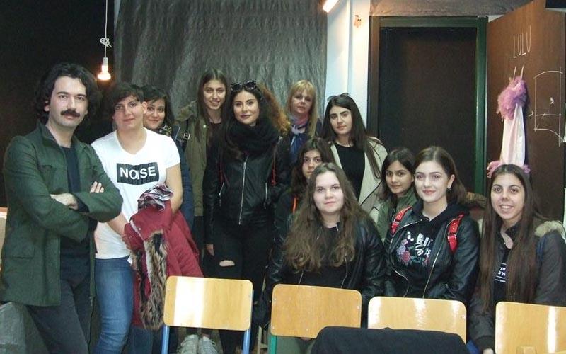 Μαθητές του ΕΠΑΛ Βέροιας ενημερώθηκαν για την Ιταλική Σκηνή από τον Τάσο Πρωτοψάλτου