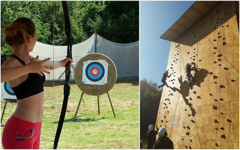 Δωρεάν μάθημα Τοξοβολίας και Αναρρίχησης στην «Πολυθέαση»