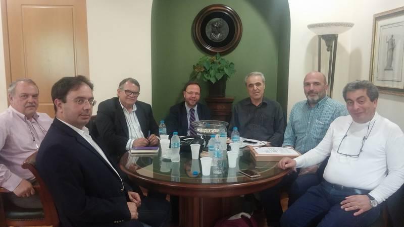 Στην Αθήνα για έργα ανανεώσιμων πηγών ενέργειας ο Δήμαρχος Βέροιας και ο Πρόεδρος της ΔΕΥΑΒ