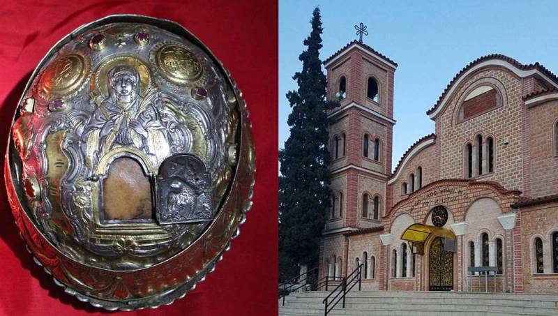 Η Τίμια Κάρα της Αγίας Μεγαλομάρτυρος Παρασκευής από το Άγιο Όρος στην Πατρίδα