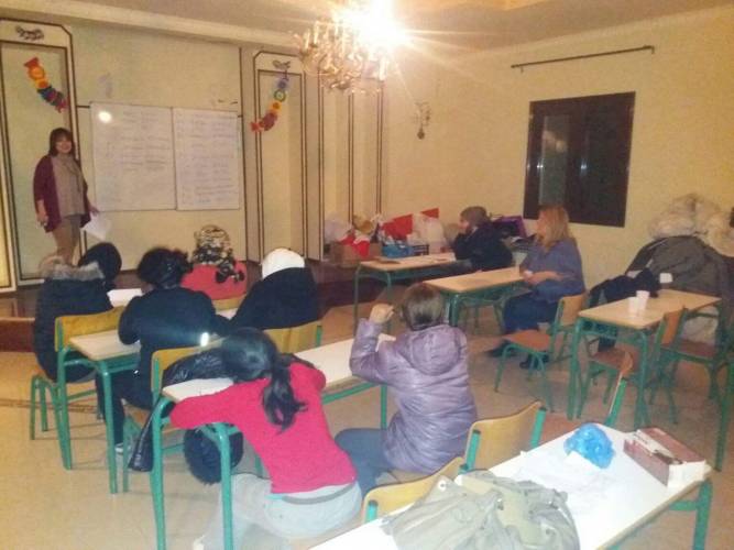 Διδασκαλία της Ελληνικής γλώσσας στους πρόσφυγες