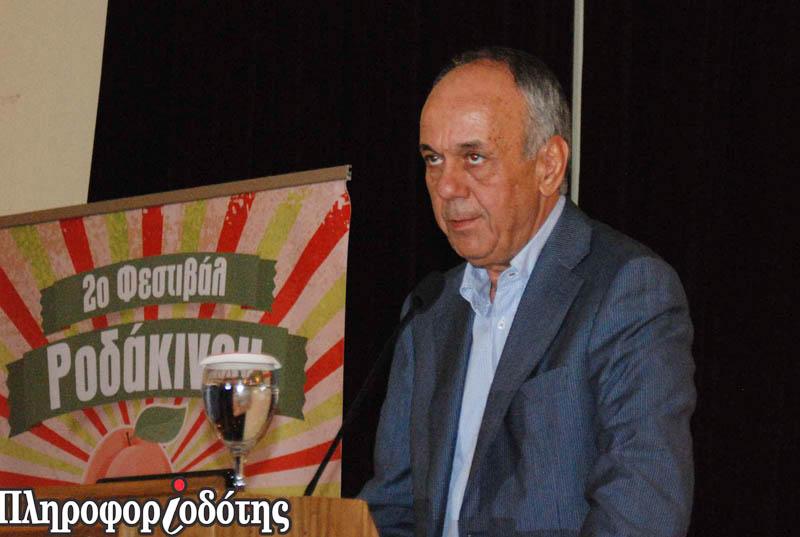 Αντωνίου: “Σημαντικό προϊόν για την Ελληνική οικονομία το ροδάκινο”
