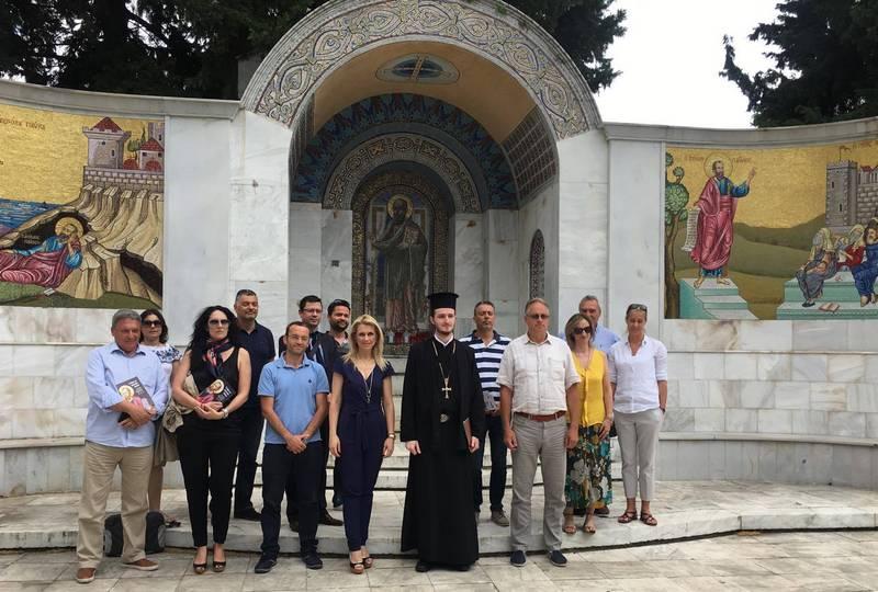 Τους Ευρωπαίους εταίρους του προγράμματος της ΠΜΚ «Στα Βήματα του Αποστόλου Παύλου» υποδέχθηκε ο αντιπεριφερειάρχης