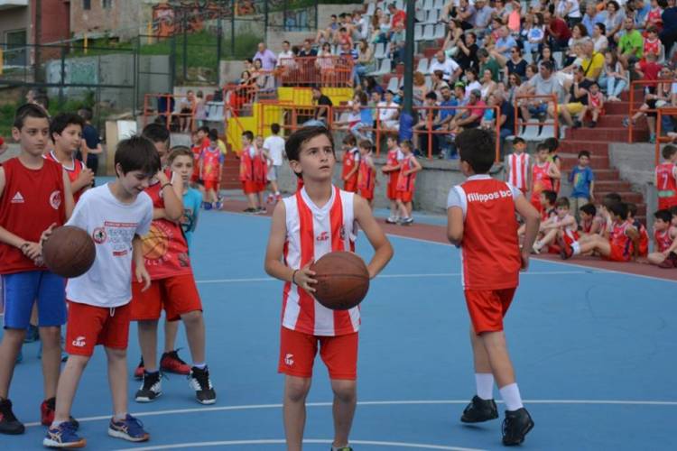Εγγραφές στην Ακαδημία Μπάσκετ του Φιλίππου