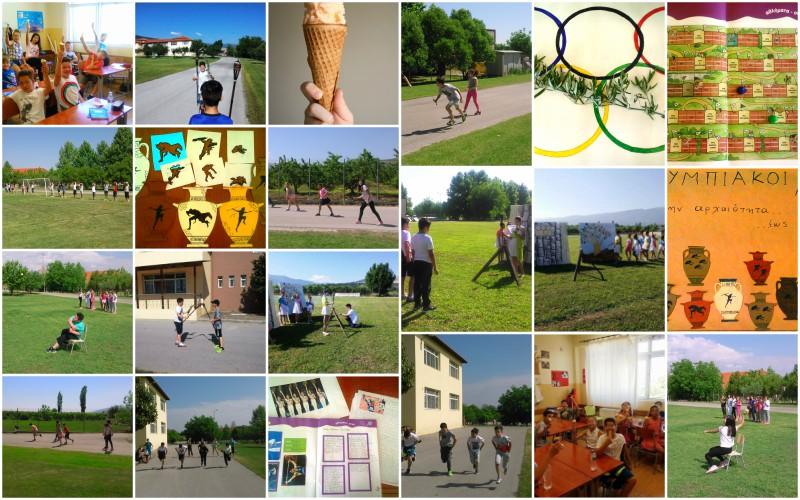 Project με θέμα «Ολυμπιακοί Αγώνες από την αρχαιότητα ως σήμερα» στα Ιδιωτικά Εκπαιδευτήρια Βέροιας