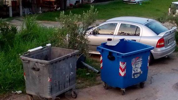 Βέροια: δυσοσμία στην οδό Κίμωνος από κάδους χωρίς καπάκια