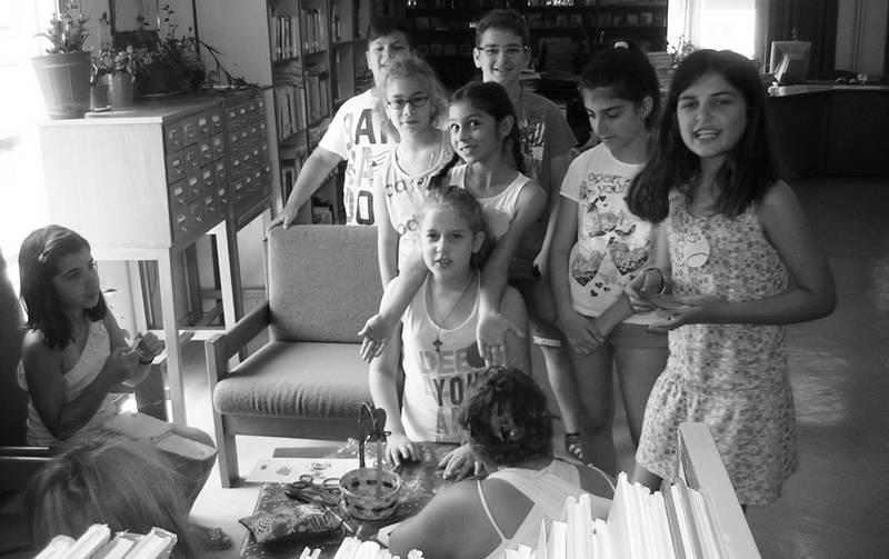 Η καλοκαιρινή εκστρατεία  ανάγνωσης και δημιουργικότητας συνεχίζεται
