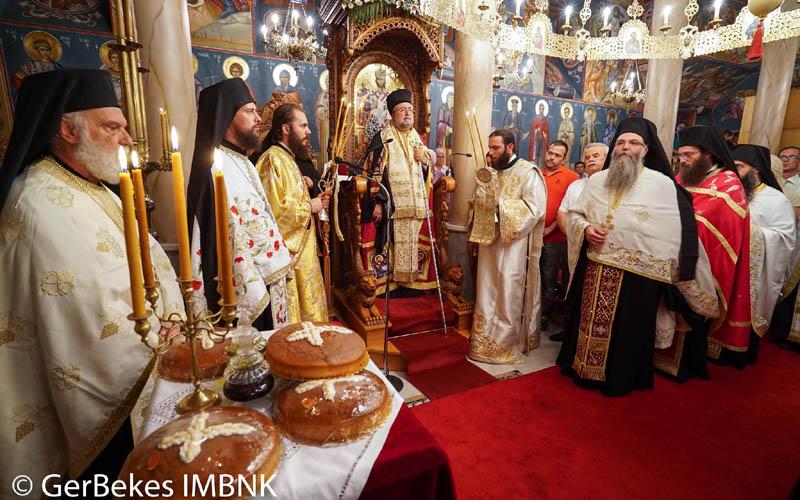 Πανηγυρικός εσπερινός της εορτής του Αγίου Παντελεήμονος & κουρά μοναχού στην Παναγία Δοβρά