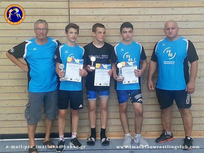 Χρυσός ο Αποστολίδης στο Donau-Cup