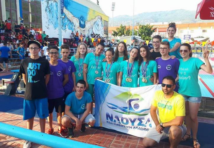 Οκτώ μετάλλια για την Κολυμβητική Ακαδημία Νάουσας στο Πανελλήνιο Πρωτάθλημα Παμπαίδων/Παγκορασίδων