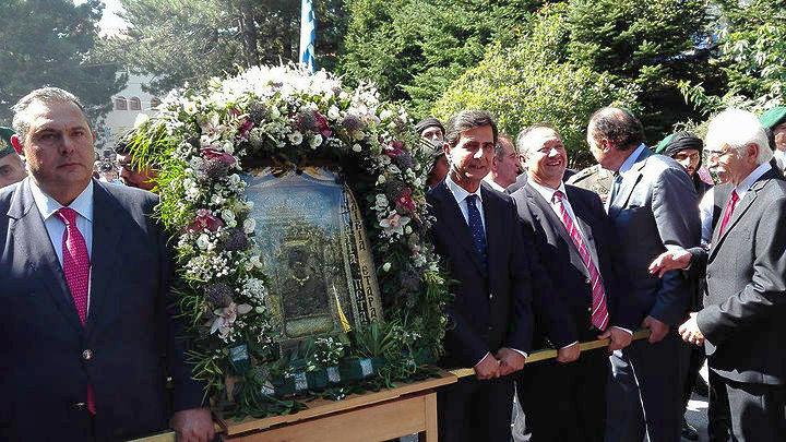 Με λαμπρότητα ο εορτασμός της Παναγίας στην Καστανιά