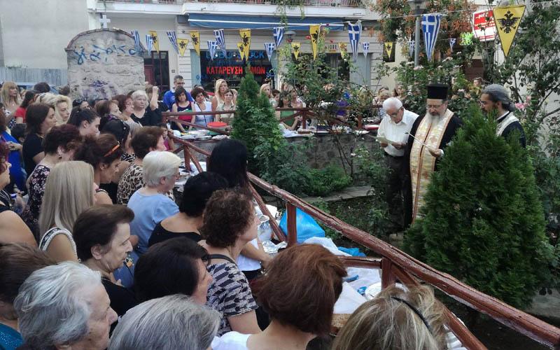 Πανηγυρικός εσπερινός του Αγίου Φανουρίου στη Βέροια