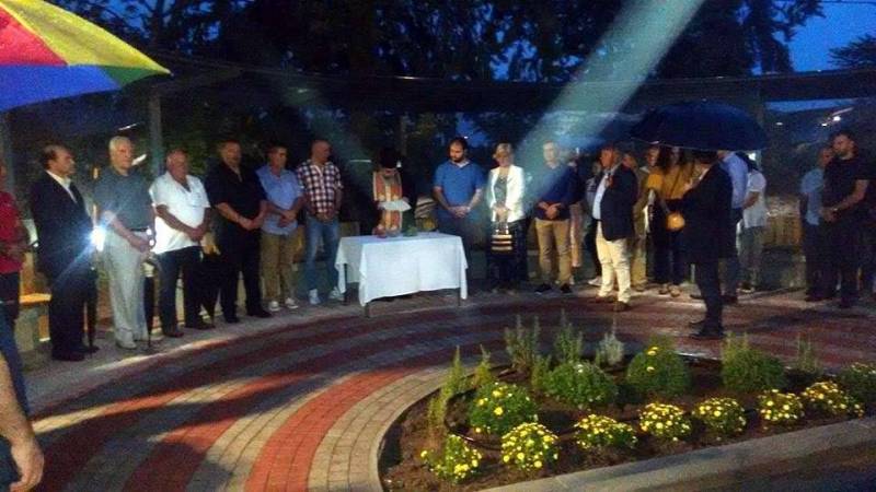 Εγκαινιάστηκε η ανάπλαση του περιβάλλοντος χώρου του Σιδηροδρομικού Σταθμού Νάουσας