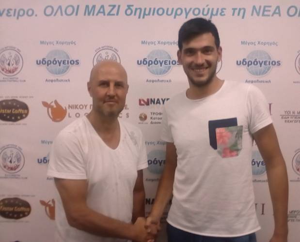 Ο Νίκος Τζιμογιάννης στη Νάουσα