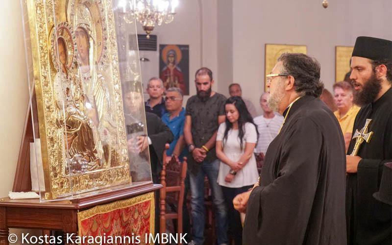 Πρώτη παράκληση προς την Υπεραγία Θεοτόκο στην Παναγία Δοβρά