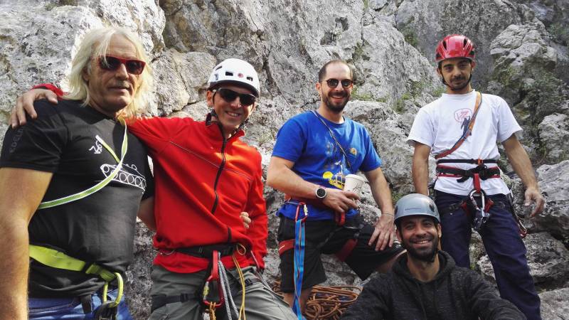 Ολοκληρώθηκε το 2ο διήμερο μαθημάτων της Σχολής Αρχαρίων Αναρρίχησης Βράχου