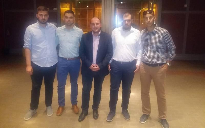 Η ΟΝΝΕΔ σε εκδήλωση με τον Κωστή Χατζηδάκη στην ΔΕΘ