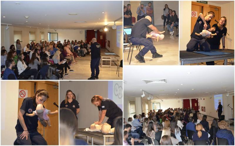 Μεγάλη η συμμετοχή στο Σεμινάριο Πρώτων Βοηθειών που διοργάνωσαν ΚΕΚ Ακάδημος & Ο.Δ.Ι.Κ.
