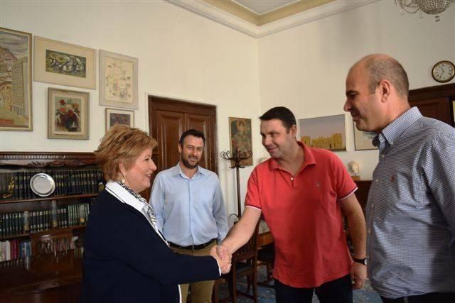 Συνάντηση της Διεθνούς Ένωσης Αστυνομικών/Τ.Δ. Ημαθίας με την Υφυπουργό Εσωτερικών
