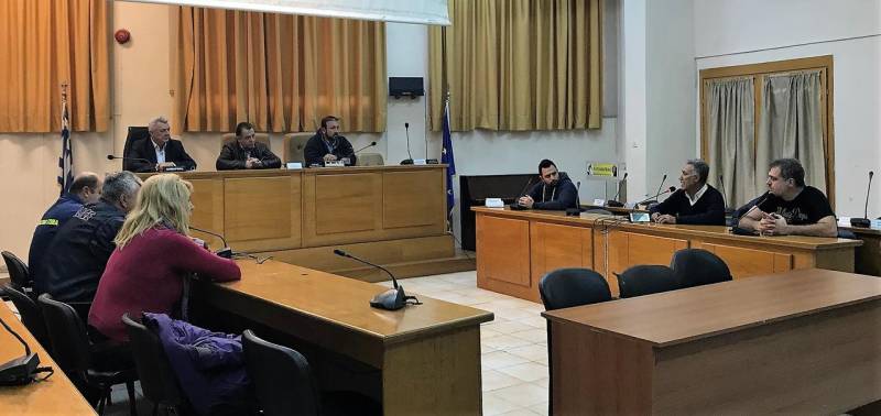 Σύσκεψη στον δήμο Αλεξάνδρειας για τις επιπτώσεις από τα καιρικά φαινόμενα των τελευταίων ωρών