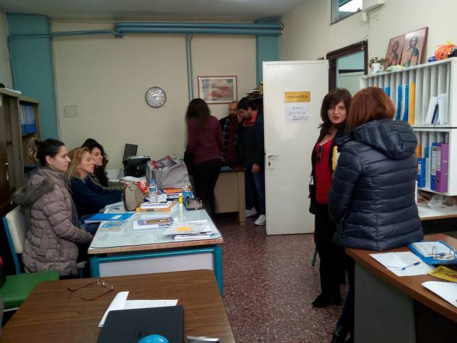 Η βουλευτής Φρόσω Καρασαρλίδου επισκέφθηκε σχολεία ειδικής αγωγής