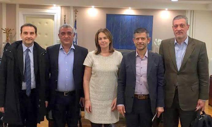 Στην Υφυπουργό Οικονομικών ο Τάσος Γιάγκογλου