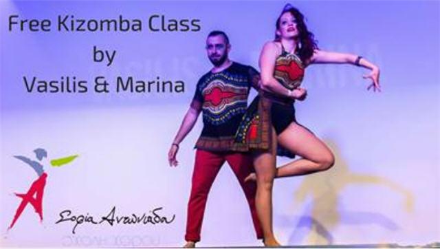 Επιτυχημένο το πρώτο μάθημα kizomba στη Σχολή Χορού Σοφία Αντωνιάδου