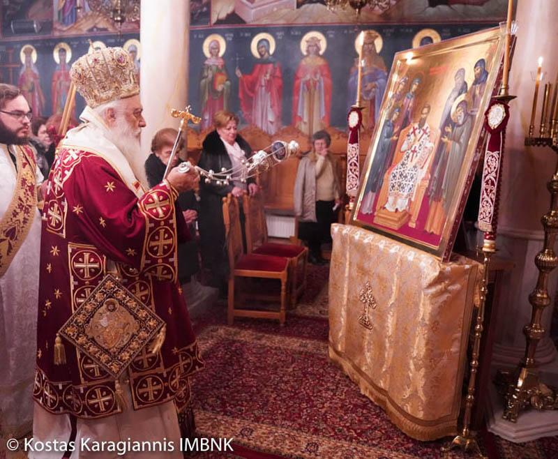 Αγρυπνία στην Παναγία Δοβρά για την εορτή του Aγίου Γρηγορίου Παλαμά