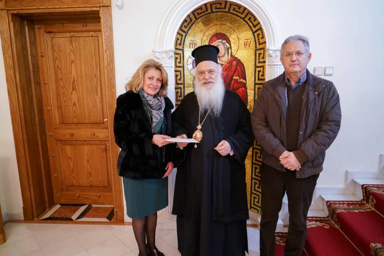 Οικονομική ενίσχυση του Γηροκομείου από την Μητρόπολη