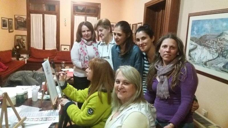 Ξεκίνησαν τα δωρεάν μαθήματα Αγιογραφίας και Ψηφιδωτού στον Σύλλογο Βλαχών Βέροιας