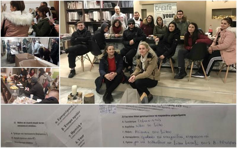 Εκπαιδευτική επίσκεψη της ΕΠΑΣ Μαθητείας ΟΑΕΔ Βέροιας σε εργαστήρι επιπλοποιίας