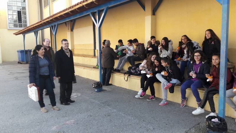 Βασιλόπιτα ανά τμήμα στο 2ο Γυμνάσιο Βέροιας