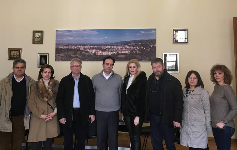 Επίσκεψη του Συλλόγου Βλάχων στον Δήμαρχο Βέροιας