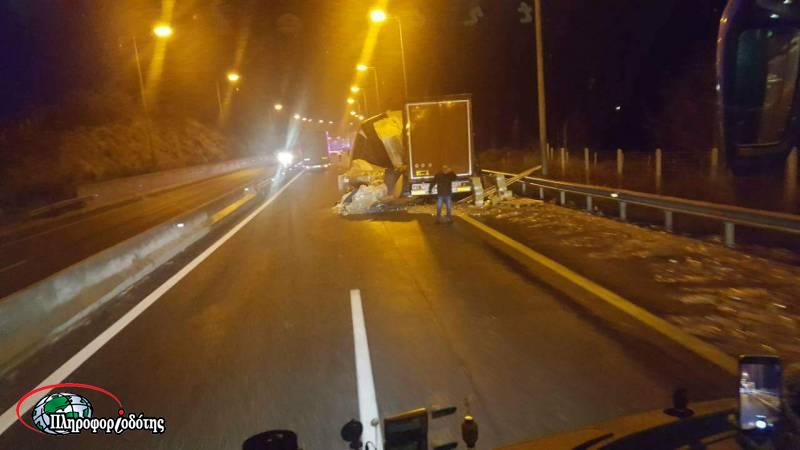 Άνοιξε η Εγνατία Οδό στον Πολύμυλο στο ρεύμα προς Βέροια