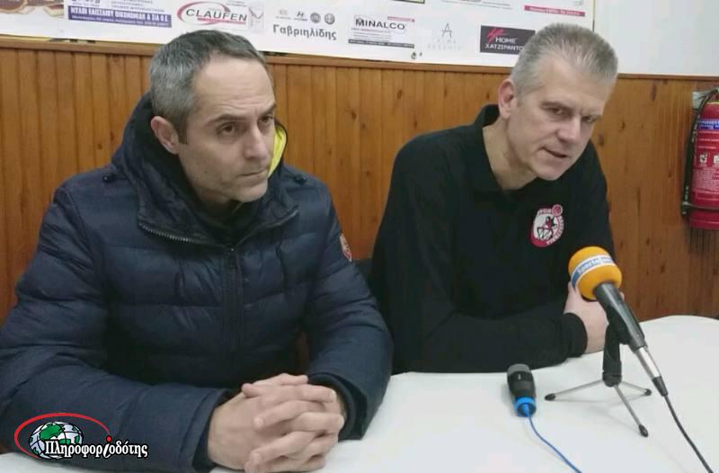 Γκίμας: “Στόχος μας η άνοδος” – Πολίτης: “Ήμασταν κακοί μετά το 25′” (video)