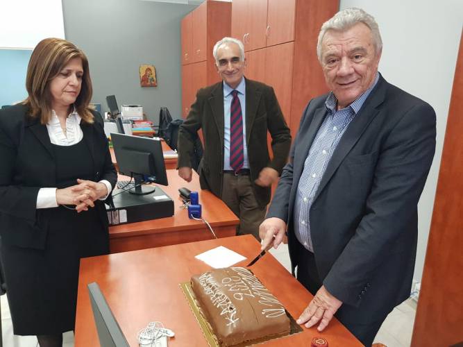 Το Αυτοτελές Τμήμα Κοινωνικής Προστασίας, Παιδείας και Πολιτισμού του Δήμου Αλεξάνδρειας έκοψε την πρωτοχρονιάτικη πίτα του