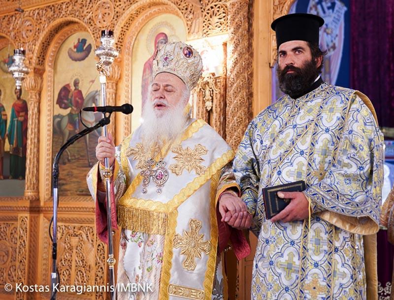Νάουσα: Αρχιερατική Θεία Λειτουργία και χειροτονία διακόνου στον Άγιο Μηνά