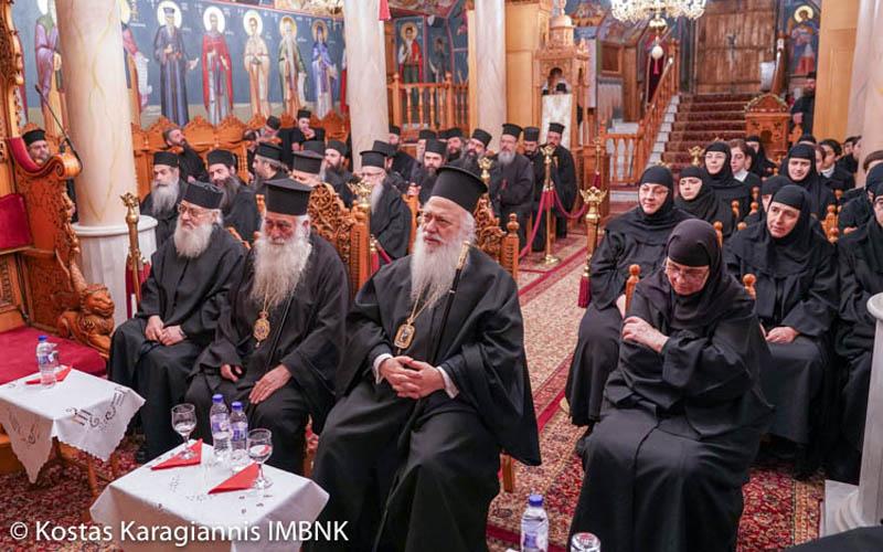 Σύναξη μοναχών και μοναζουσών στην Παναγία Δοβρά