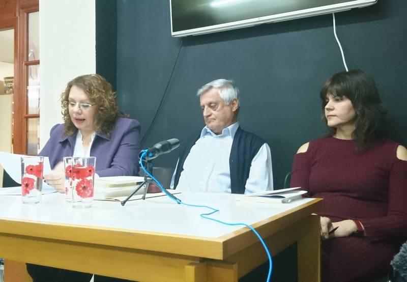 Παρουσιάστηκε στην Βέροια το βιβλίο του Γιώργου Σιώμου “Ο κόκκινο σπάγκος” (φωτογραφίες, βίντεο)