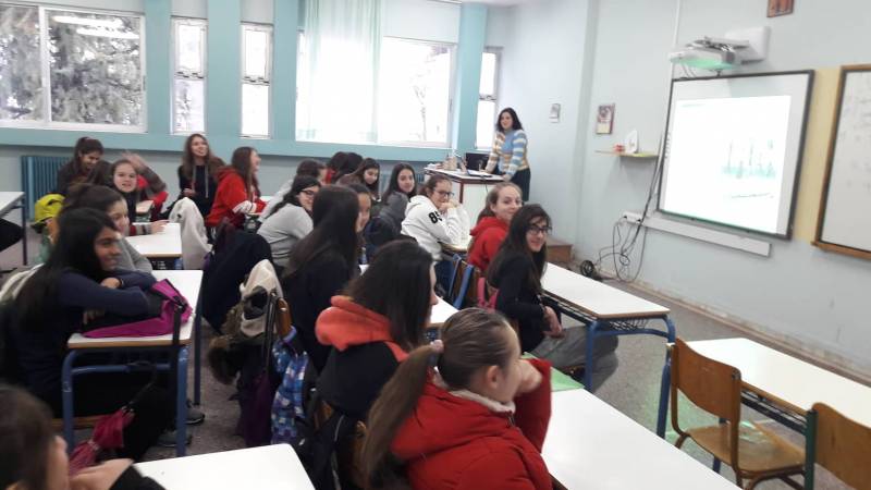 Υγειονομική ομάδα από το Νοσοκομείο έκανε ενημέρωση στο 2ο Γυμνάσιο Βέροιας