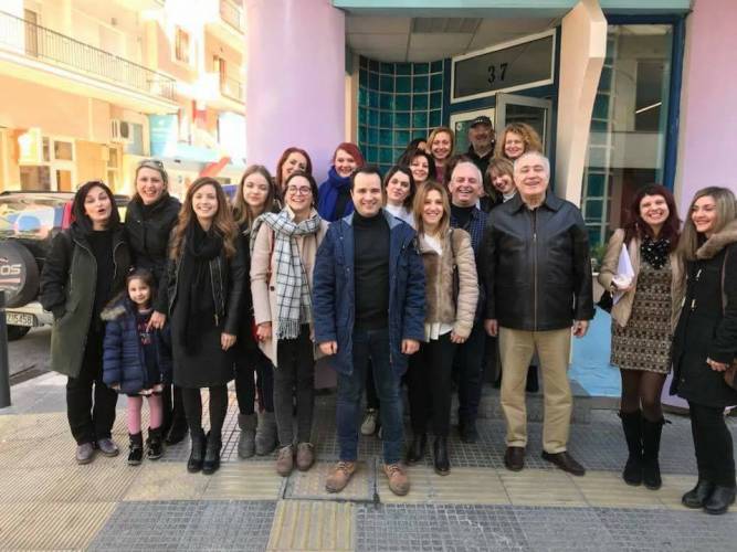 Το Κέντρο Ξένων Γλωσσών “Λέξις” έκοψε την βασιλόπιτα