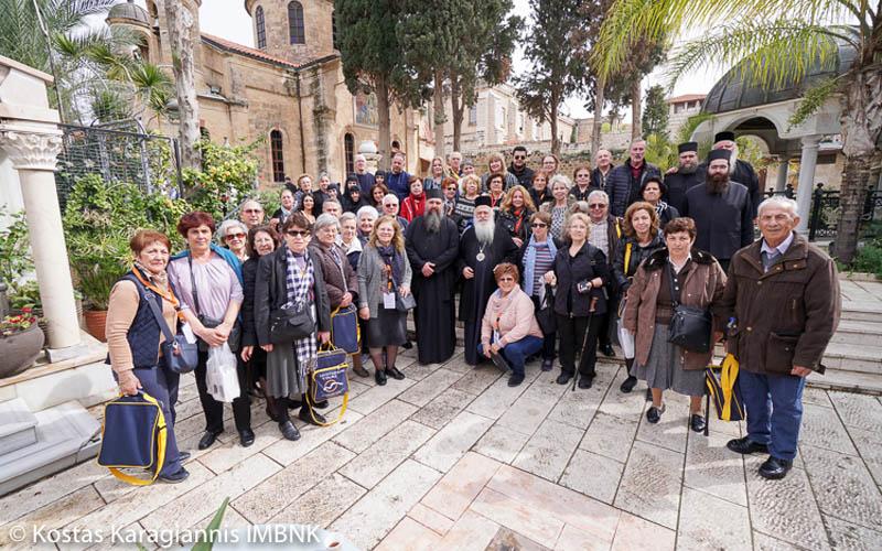 Προσκυνηματική εκδρομή της Μητρόπολης στους Αγίους Τόπους
