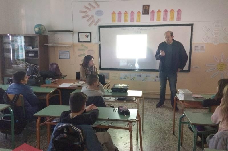 Ενημέρωση για την υγιεινή των χεριών στο Δημοτικό Σχολείο Νησίου